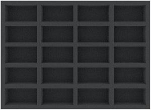 IU040A003 Foam insert for model cars 1:64 - 20 compartments