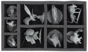 Feldherr foam insert + Magnetic Box blue for Mythic Battles: Ragnarök - core game - miniatures