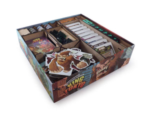 Boardgame Organizer Insert for King of Tokyo or King of New York + expansions Power Up! and Halloween