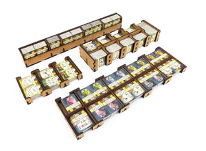 Boardgame Organizer Insert for The Colonists and expansion Ante Portas