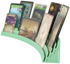 Feldherr card stand for game cards - 4 tiered rows