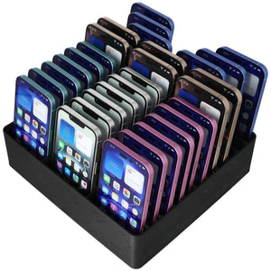 Feldherr class set of cell phone parking spaces for schools and training companies - space for up to 30 smartphones