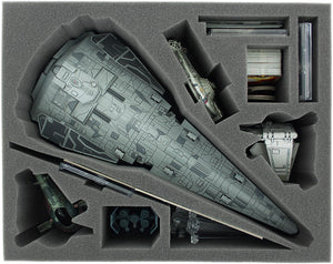 Feldherr Storage Box FSLB150 pour Star Wars X-Wing Imperial - Imperial Raider, Slave 1, Lambda Shuttle, VT-49 Decimator