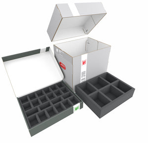 Feldherr Storage box FSLB310 with Storage box FSLB055 for Heroes of Might & Magic III: The Board Game - Gameplay All-In Pledge - miniatures only