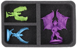 Feldherr Storage box FSLB310 with Storage box FSLB055 for Heroes of Might & Magic III: The Board Game - Gameplay All-In Pledge - miniatures only