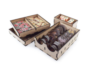 Organisateur de jeux de société pour les souris et les mystiques et expansion Heart of Glorm