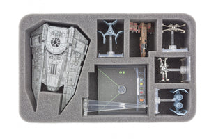 Feldherr MAXI for Star Wars X-Wing Imperial Raider, Decimator, Lambda Shuttle, Slave 1, 30 Ships