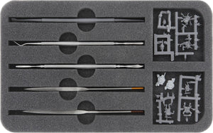 Feldherr MEDIUM bag for 64 Citadel paint pots (12 ml / 18 ml / 24 ml) + tools