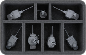 Feldherr MEDIUM PLUS bag for Bolt Action - tanks