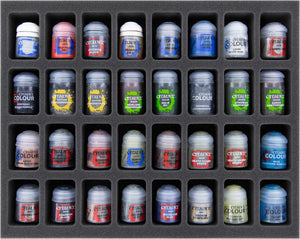 Feldherr MEDIUM PLUS bag for 96 Citadel paint pots (12 ml / 18 ml / 24 ml)