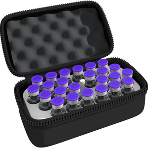 Feldherr MINIMUM case incl. plastic tray for vials - 24 compartments