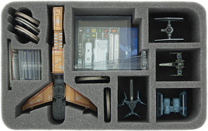 Feldherr MINI PLUS Étui pour X-Wing Scum and Villainy, Hound's Tooth and Slave 1