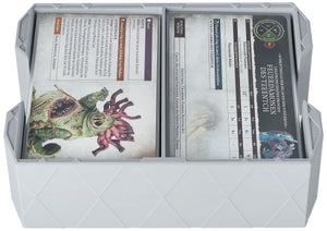 Feldherr Magnetic Box green for Warhammer Age of Sigmar: Warscroll Cards (70 x 121 mm) + Miniatures + Accessories