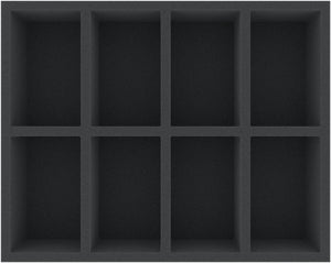 FS075A002 Feldherr foam tray for Runewars Miniatures Game - 8 compartments