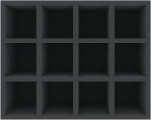 FS100A003 Feldherr foam tray for Runewars Miniatures Game - 12 compartments