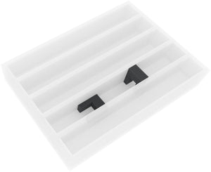 10 foam spacers / separators for model trains - for H0 Scale / 00 Scale - 50 mm x 40 mm x 20 mm HS020A001