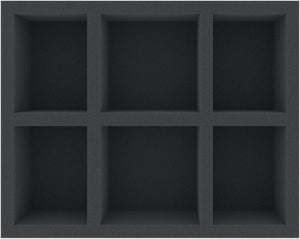 FS080A010 Feldherr foam tray for Stormcast Eternals - 6 compartments