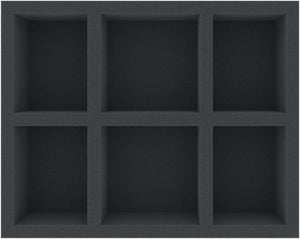 FS070A009 foam tray for Craftworlds - 6 compartments