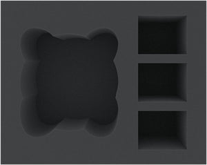 FSMEYE110BO 110 mm Full-Size foam tray with 4 compartments