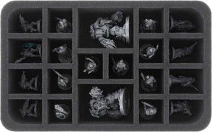 HS055A001 foam tray for Necromunda - 20 compartments