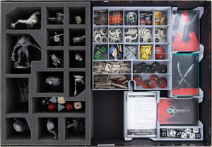 Feldherr foam set + Organizer Insert for Warhammer Quest: Cursed City - board game box