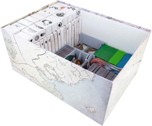 Feldherr Organizer Insert Upgrade Set for Feldherr foam set CE01Set for Gloomhaven - board game box