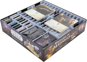 Feldherr Organizer Insert for Arkham Horror: Under Dark Waves + Secrets of the Order - board game box