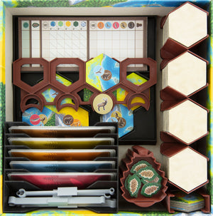 Feldherr Organizer Insert for Cascadia - core game box