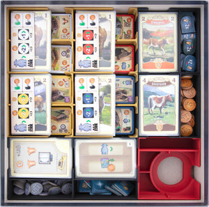 Feldherr Organizer Insert pour Great Western Trail Second Edition + expansion / Argentine