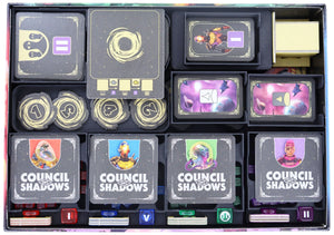 Feldherr Organizer Insert for Council of Shadows - core game box