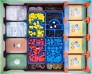 Feldherr Organizer Insert pour Ark Nova + extension Marine Worlds - boîte de jeu principale