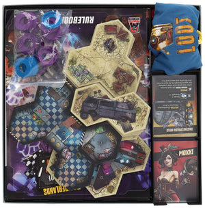 Feldherr Organizer insert + foam for Borderlands: Mister Torgue's Arena of Badassery - core game box