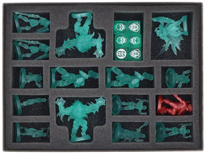 Feldherr foam set with card holders for HeroQuest (2021) - Spirit Queen's Torment - board game box