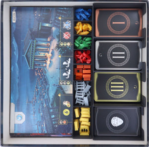 Feldherr Organizer Insert for 7 Wonders: core game + 4 Expansions - core game box