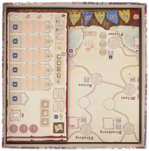 Feldherr Organizer insert for Tiletum - core game box