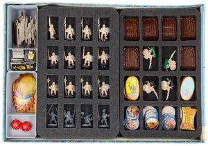 Feldherr foam set with token trays for Advanced HeroQuest - core game box