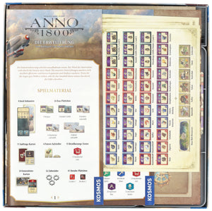 Feldherr Organizer Insert pour Anno 1800 + The Expansion - boîte de jeu principale