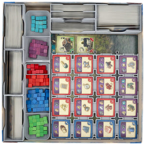 Feldherr Organizer Insert pour Anno 1800 + The Expansion - boîte de jeu principale
