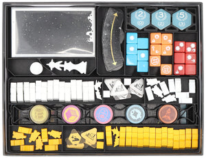 Feldherr Organizer Insert + Game Aid for Arcs - Core Game Box