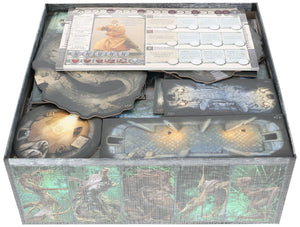 Feldherr Organizer Insert for Cthulhu : Death May Die - Fear of the Unknown - Core Game Box