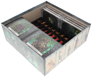 Feldherr Organizer Insert for Cthulhu : Death May Die - Fear of the Unknown - Core Game Box