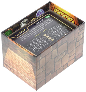 Feldherr Organizer Insert for Gloomhaven : Buttons & Bugs - boîte de jeu de société