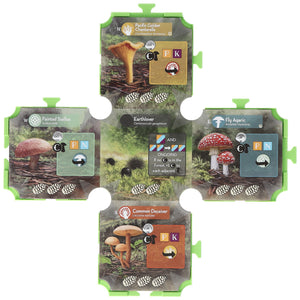 Feldherr Tile Holders Set for Undergrove - Mushroom Tiles
