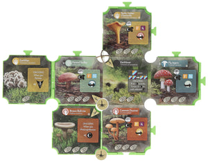 Feldherr Tile Holders Set for Undergrove - Mushroom Tiles