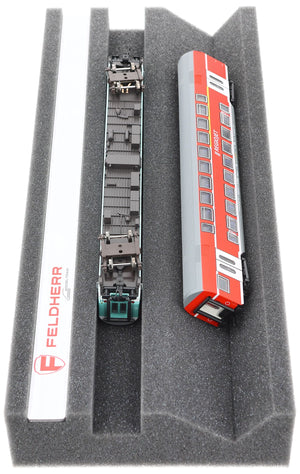 Premium Locomotive Bench TT Scale with Magnetic Strip and Additional Maintenance Shaft – Ideal for TT Models