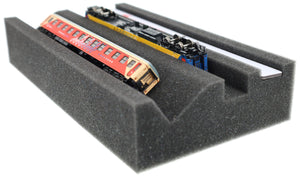 Premium Locomotive Bench N Scale with Magnetic Strip and Additional Maintenance Shaft – Ideal for N Models