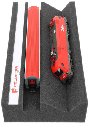 Premium Locomotive Bench H0 / 00 Scale with Magnetic Strip and Additional Maintenance Shaft – Ideal for H0 & 00 Models