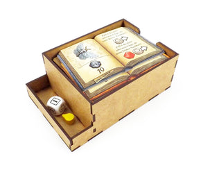 Organisateur du jeu de société pour The Quacks of Quedlinburg et de l'extension The Herb Witches