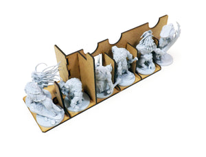 Organisateur du jeu de société pour Blood Rage and Mystics of Midgard, Gods of Asgard, 5 joueurs et toutes les exclusivités Kickstarter