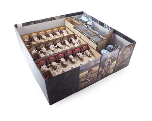 Organisateur du jeu de société pour Blood Rage and Mystics of Midgard, Gods of Asgard, 5 joueurs et toutes les exclusivités Kickstarter